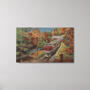 Toile Pur sang de Train-Le, Monon