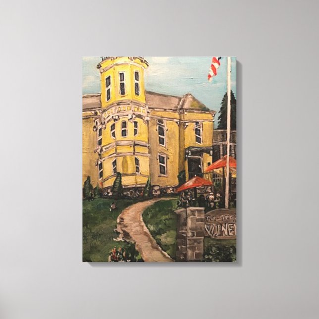 Toile "Put in Bay Winery" de Willowcatdesigns (Recto)