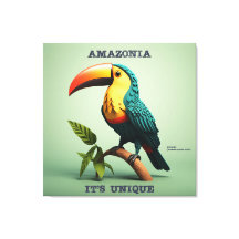Quadro Amazônia - It's Unique - Tucano