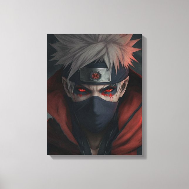 Toile Quadro do Kakashi Hatake  (Recto)