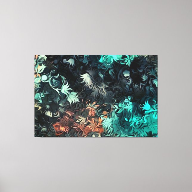 Toile Quadros Abstrato Canvas Onaitsirc Infinity (Recto)