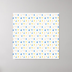Toile Quand il pleut, c'est joli