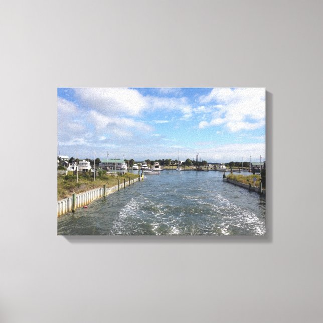 Toile Quitter Bald Head Island, Caroline du Nord (Recto)