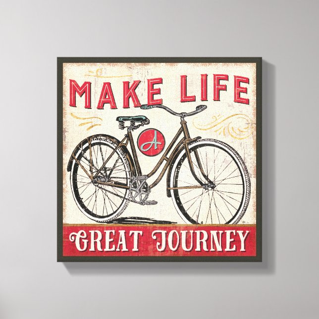 Toile Quota de Make Life a Great Journey (Recto)