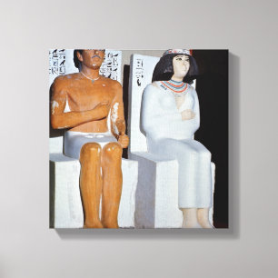 Toile Rahotep et son épouse, Nofret, de Meydum