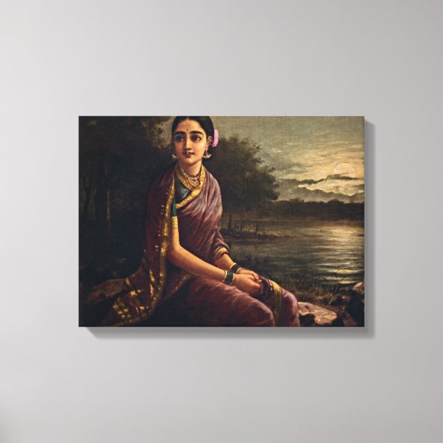 Toile Raja Ravi Varma (Recto)