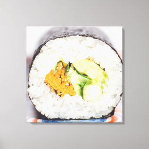 Toile Râle de sushi Poisson et riz