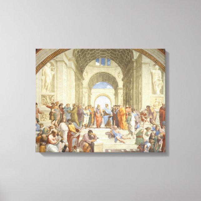 Toile Raphael - École d'Athènes (Recto)