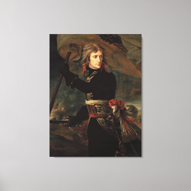 Toile Rassemblement de Napoléon Bonaparte à la bataille  (Recto)