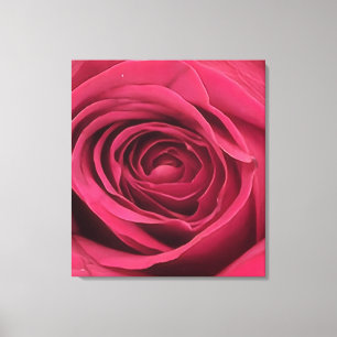 Toile Red Rosebud