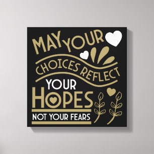 Toile Reflet de vos espoirs Motivation