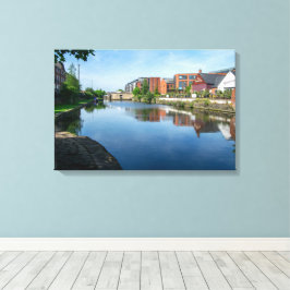 Toile Reflets sur le canal, Wakefield