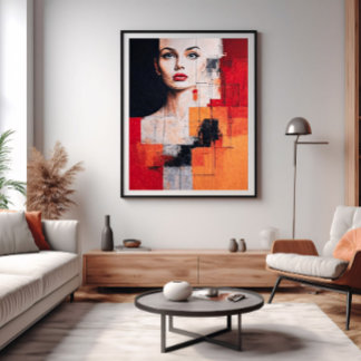 Toile Réflexions de Ruby