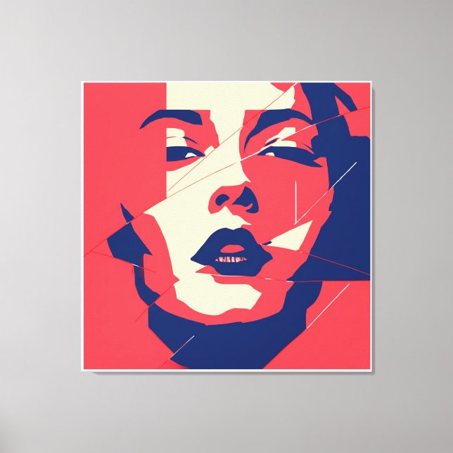 Toile Regard brisé (Recto)