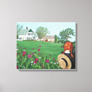 Toile "Regarder avec amour" Anne of Green Gables, PEI C