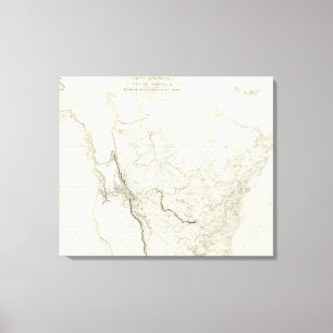 Toile Régions intérieures de l'Amérique du Nord