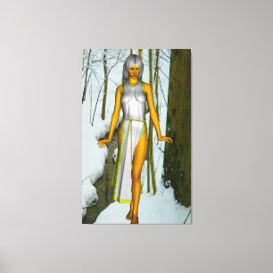 Toile Reine des Neiges