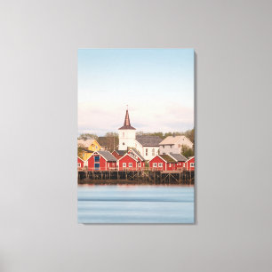 Toile Reine Lofoten Norvège