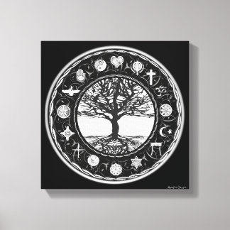 Toile Religions mondiales