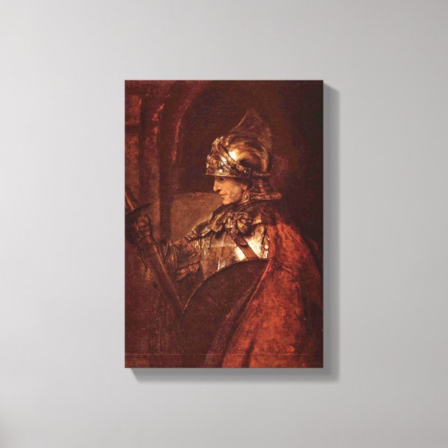 Toile Rembrandt van Rijn - Alexandre le Grand (Recto)