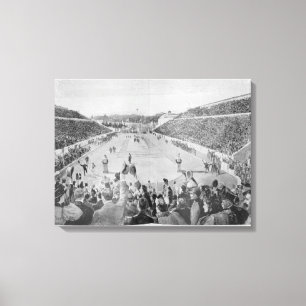 Toile Renaissance des Jeux Olympiques à Athènes