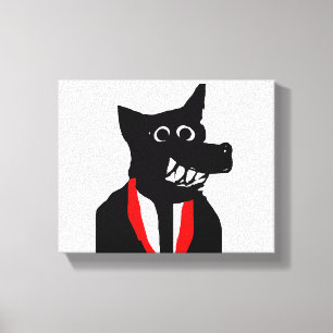 Toile Renard noir