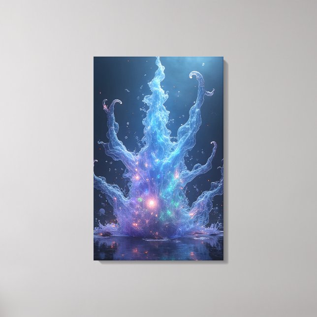 Toile Rendu 3D Epic Elémentaire (Recto)