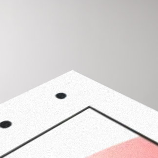 Toile Résumé géométrique dans les tons pastel