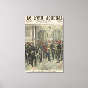 Toile Retour du cordon grand de la légion