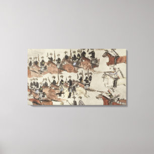 Toile Retraite de Marcus Reno principal avant le coun