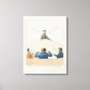 Toile Réunion de la chambre des députés