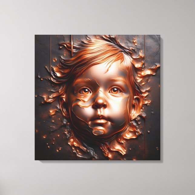 Toile Rêves de cuivre d'innocence (Recto)