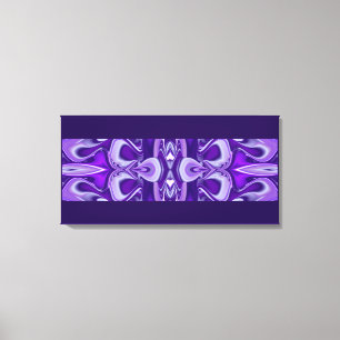 Toile Rêves de fleurs violettes, Imaginaire Abstrait Rai