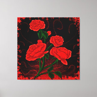 Toile Rêves de velours cramoisi