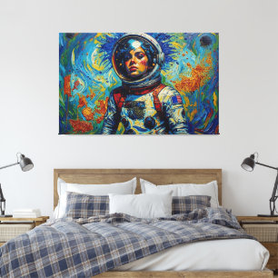 TOILE RÊVEUR DE L'ÈRE SPATIALE 4