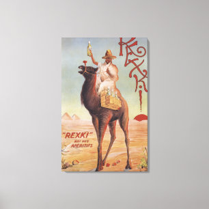 Toile Rexki - roi de avant des liqueurs de dîner