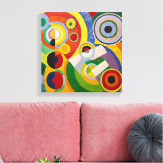 Toile Rhythm, Joy of Life | Robert Delaunay |