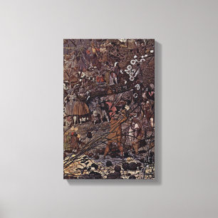 Toile Richard Dadd - la Maître-Course féerique