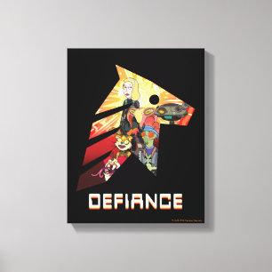 Toile RICK ET MORTY™ Space Beth Defiance Crew