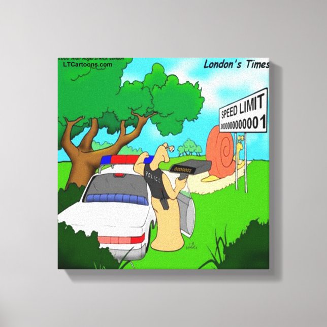 Toile Rick London Slud Traffic Canvas de flic Imprimer (Recto)