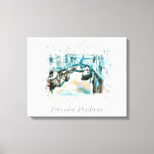 Toile *~* Ricorda Positano AR20 Italie Langue italienne