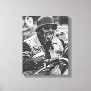 Toile Ride Motorbike Motorcycle Biker Détails sur le cyc