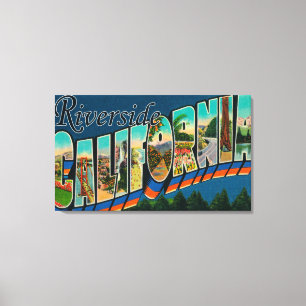 Toile Rive, la Californie - grandes scènes de lettre