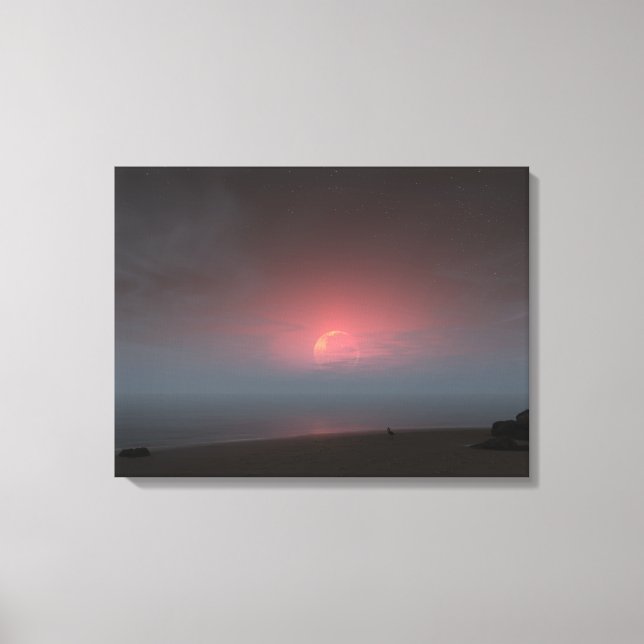 Toile Rive (Nuit) (Recto)