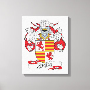 Toile Rocha Family Crest