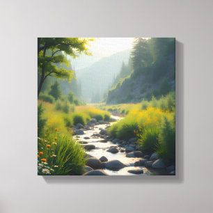 Toile Rochers de Mountains Creek