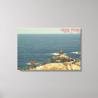 Toile Rocky shore beach of the Grand Phare of Jijel