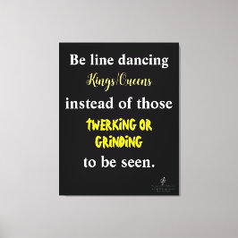 Toile Rois dansants en ligne/Reines III