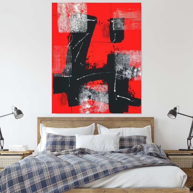 Toile Rojo #101 (Insitu(Chambre))