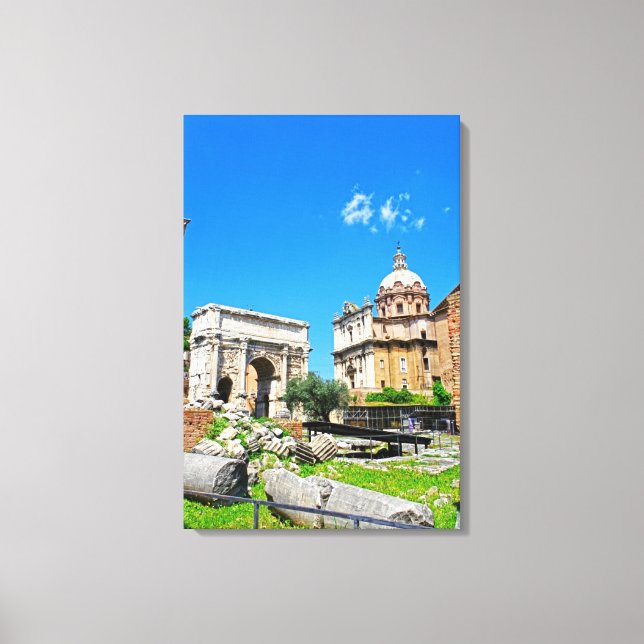 Toile Roman forum (Recto)